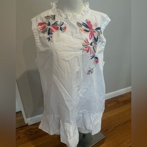 Kaari Blue White blouse